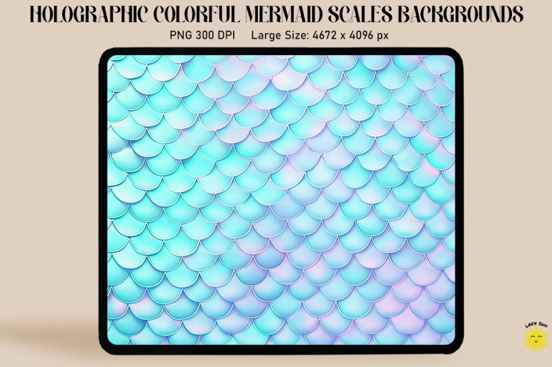 holographic-mermaid-scales-background