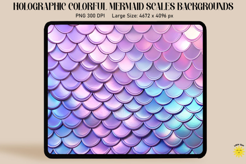 holographic-mermaid-scales-background