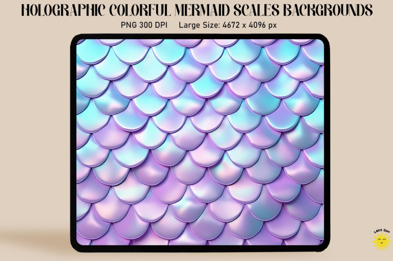 holographic-mermaid-scales-background