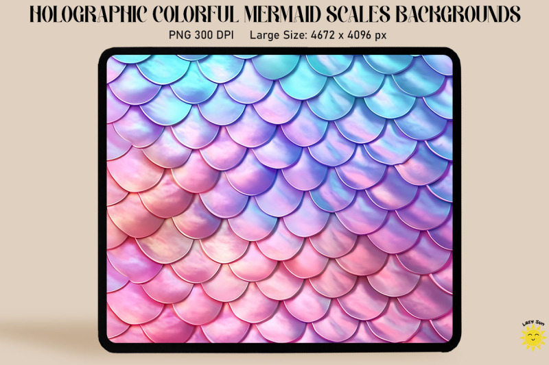 holographic-mermaid-scales-background