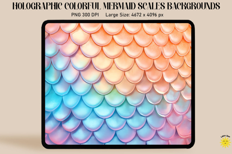 holographic-mermaid-scales-background