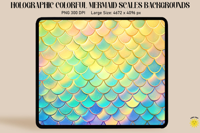 holographic-mermaid-scales-background