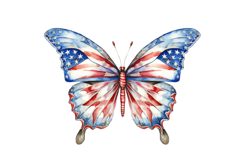 patriotic-american-flag-butterfly-clipart-bundle