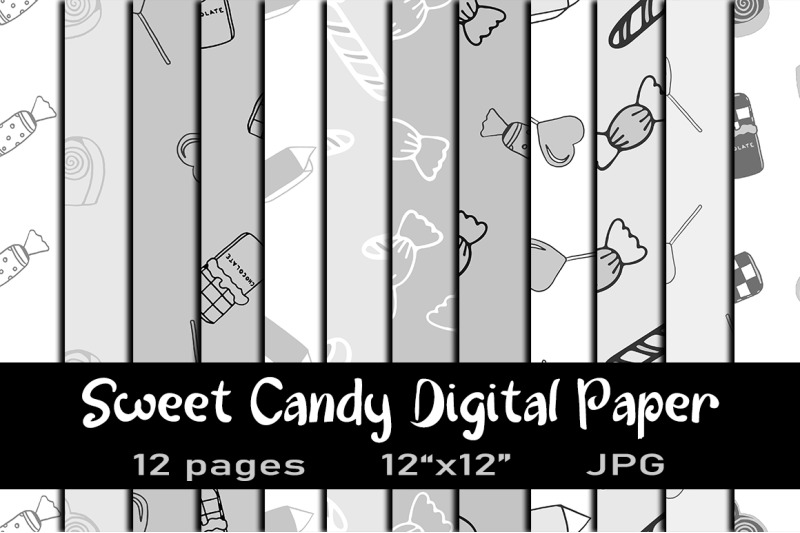 sugar-and-candy-black-and-white-digital-paper