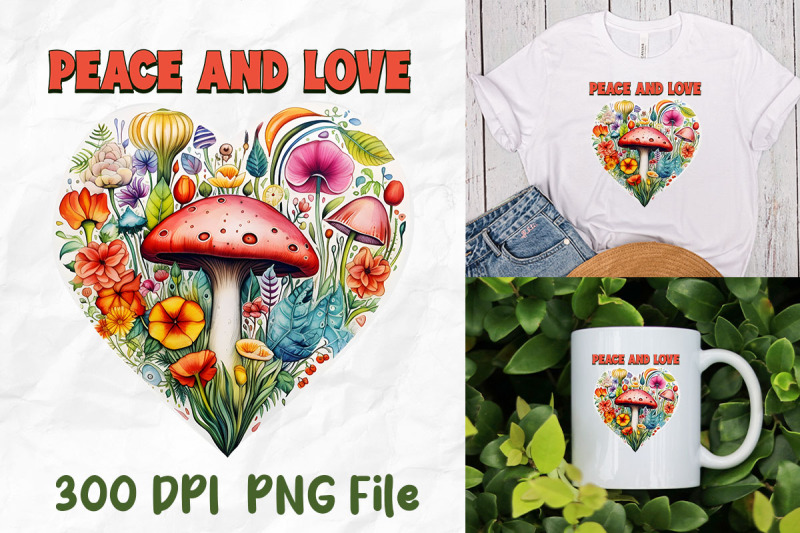 peace-and-love-retro-hippie-heart