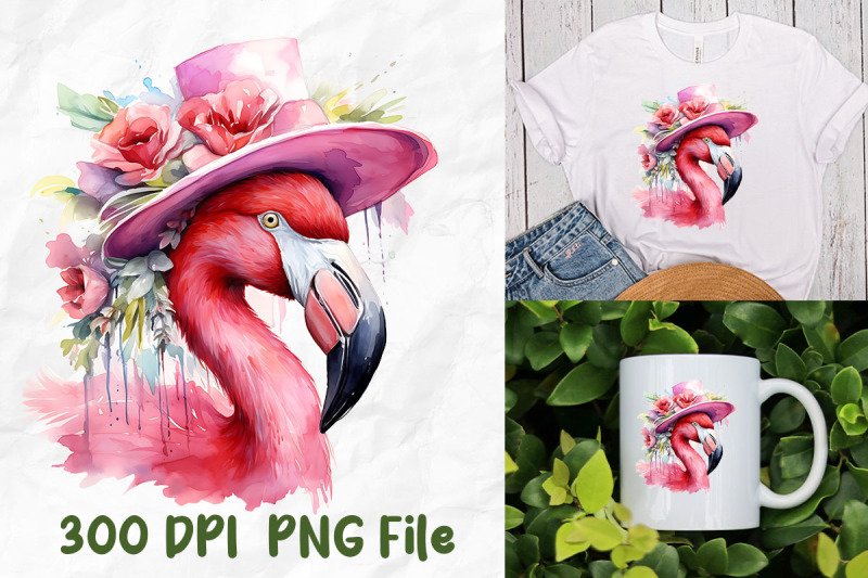 pink-flamingo-lady-fancy-flower-hat