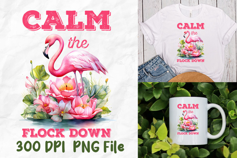 calm-the-flock-down-pink-flamingo