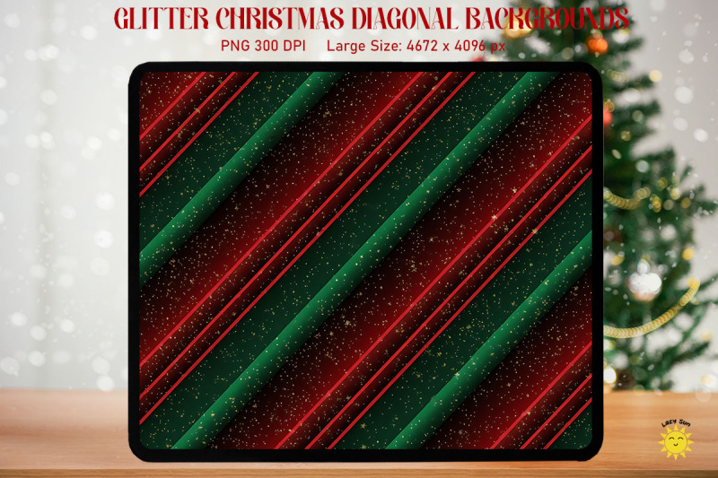 glitter-christmas-red-and-green-diagonal