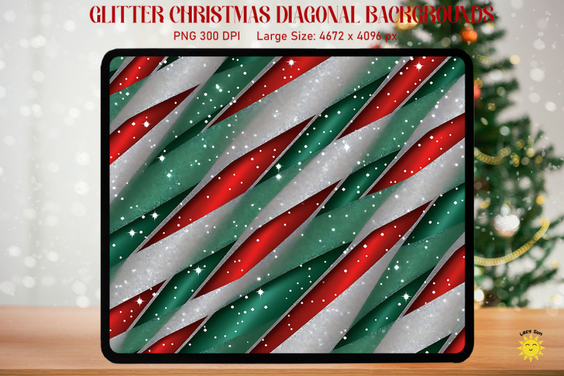 glitter-christmas-red-and-green-diagonal