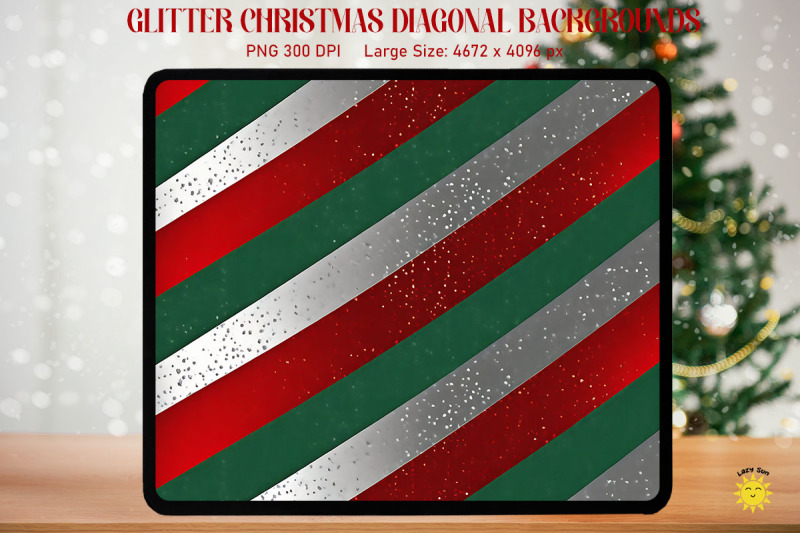 glitter-christmas-red-and-green-diagonal