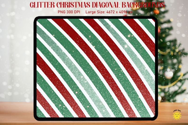 glitter-christmas-red-and-green-diagonal