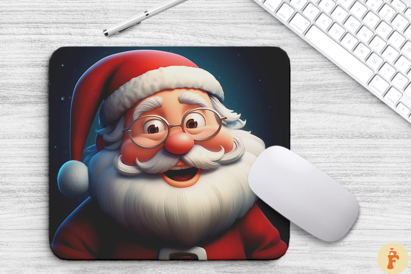 happy-santa-claus-christmas-mouse-pad