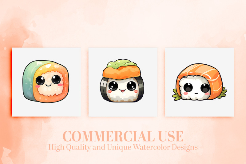 15-kawaii-sushi-cliparts-cute-japanese-food-pngs