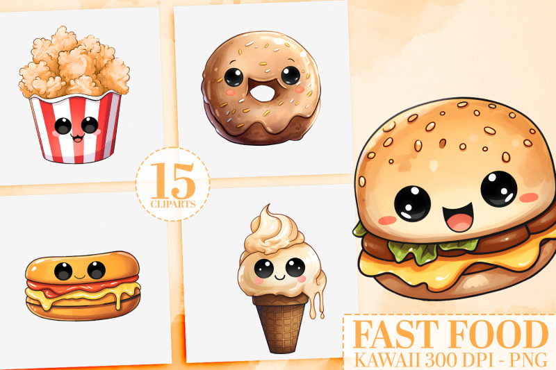 15-kawaii-fast-food-pngs-cute-cliparts