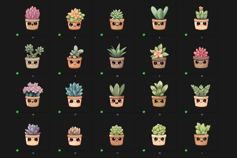 20-kawaii-succulent-pngs-cute-plant-clipart