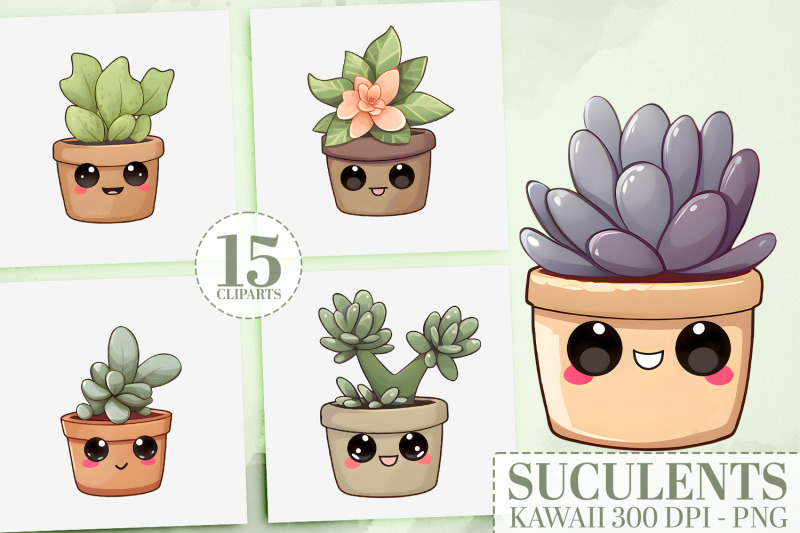 20-kawaii-succulent-pngs-cute-plant-clipart