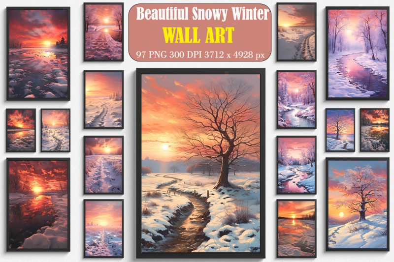 beautiful-snowy-winter-wall-art