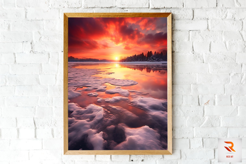 red-snow-reflects-off-a-frozen-lake