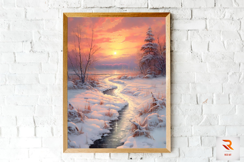 pastel-snowy-winter-at-sunrise-wall-art