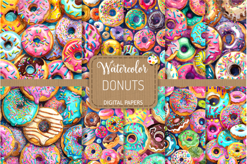 donuts-watercolor-background-designs