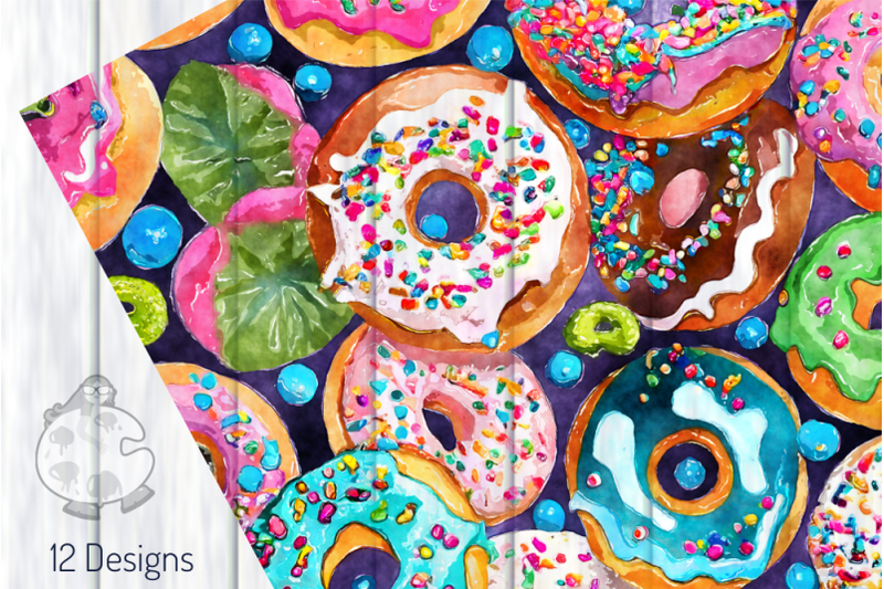 donuts-watercolor-background-designs