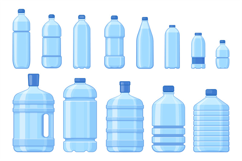 water-plastic-bottles-cartoon-empty-plastic-water-bottles-fizzy-mine