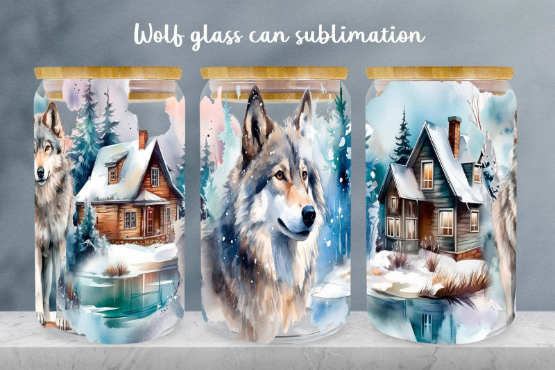 wolf-glass-can-wrap-design-winter-landscape-libbey-can-png
