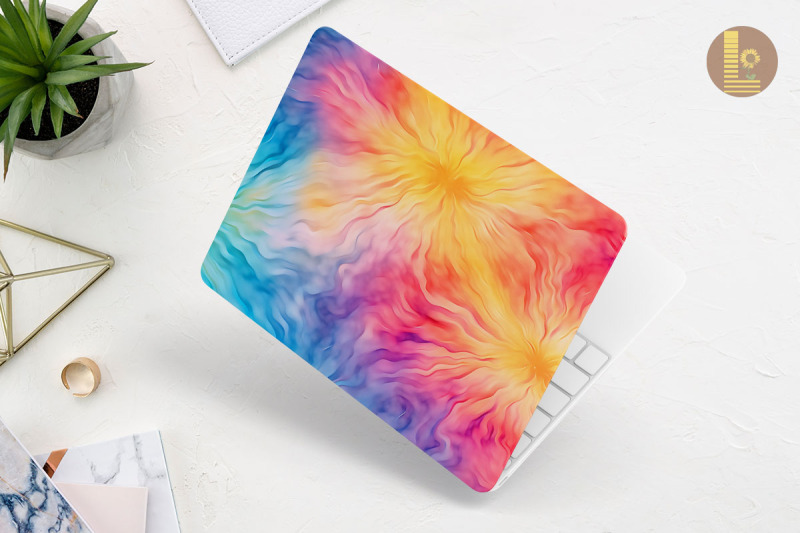 beautiful-gradient-tie-dye-laptop-skin