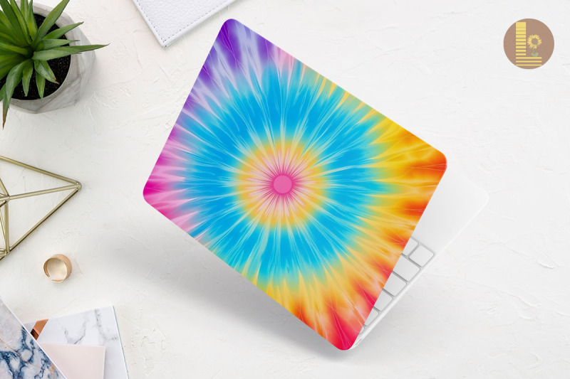 beautiful-gradient-tie-dye-laptop-skin