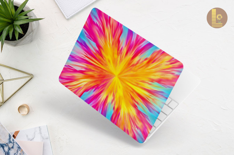 soft-line-tie-dye-pattern-laptop-skin