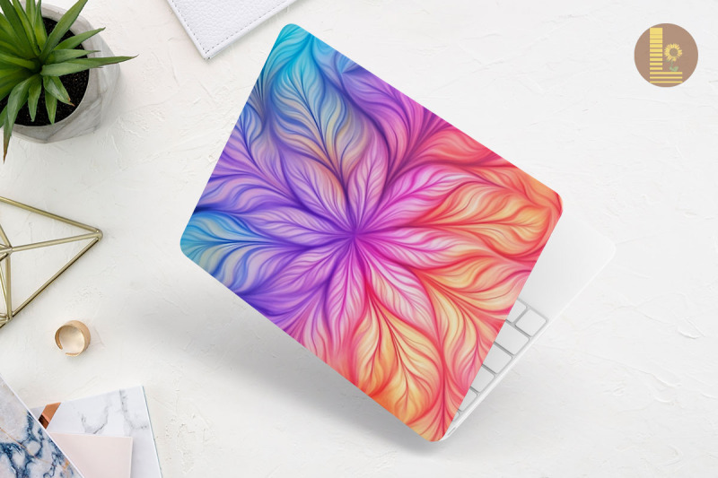 soft-line-tie-dye-pattern-laptop-skin