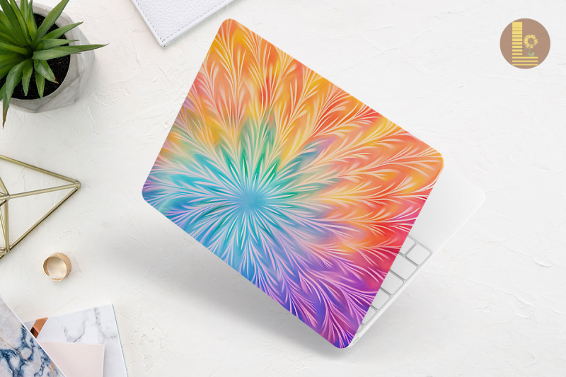 soft-line-tie-dye-pattern-laptop-skin