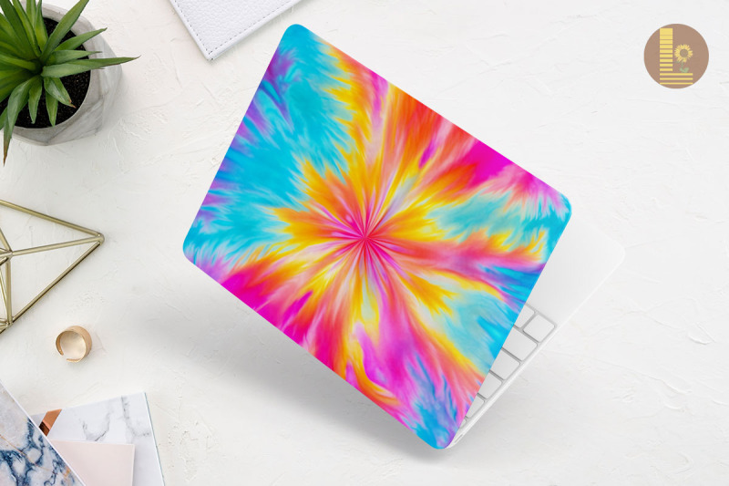bright-vivid-tie-dye-pattern-laptop-skin