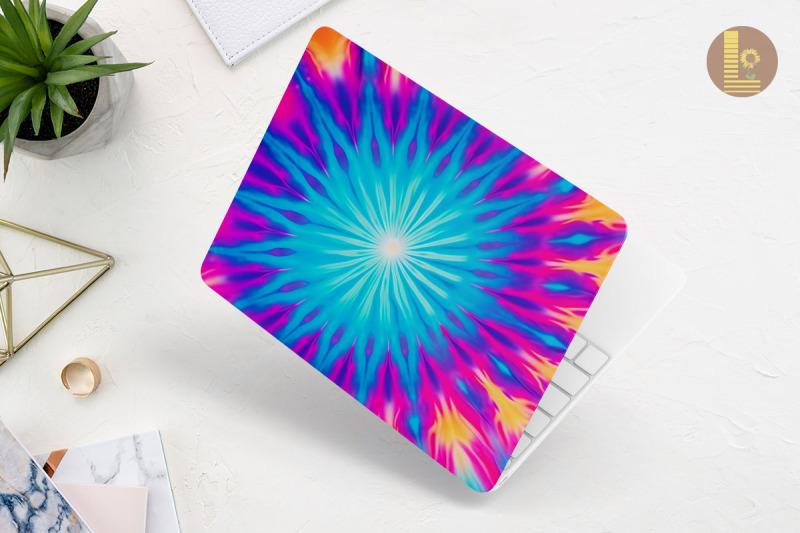 bright-vivid-tie-dye-pattern-laptop-skin