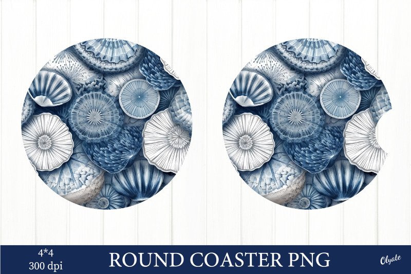 sea-shell-round-coaster-png-blue-and-white-coaster