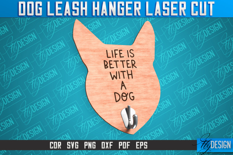 dog-leash-hanger-laser-cut-svg-laser-cut-file-cnc-files