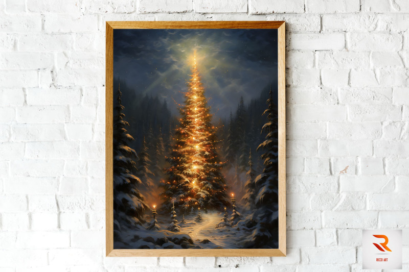 christmas-tree-light-art-wall-art