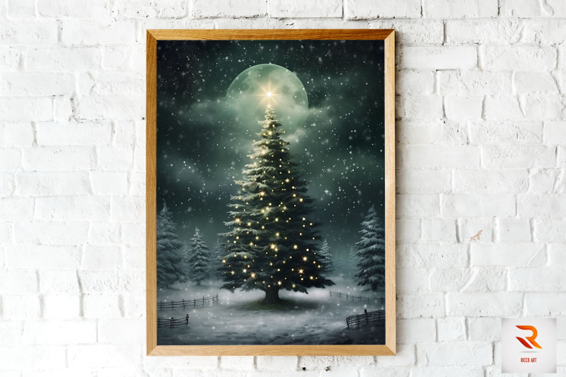 christmas-tree-light-art-wall-art