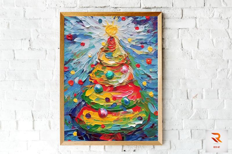 pop-art-christmas-tree-wall-art