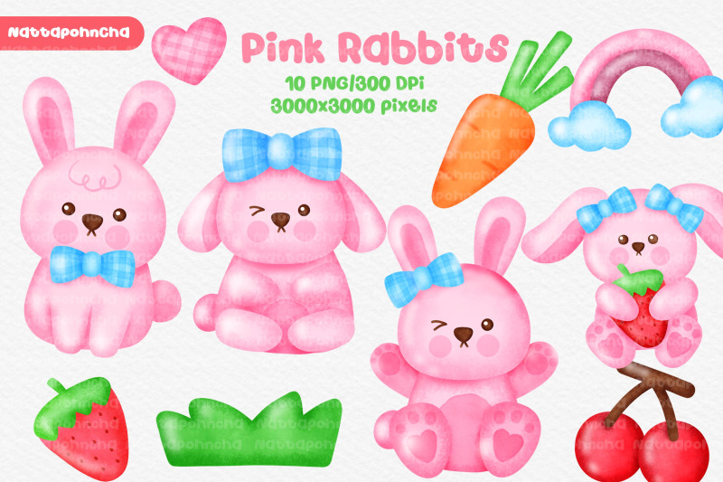 set-of-watercolor-cute-rabbit-bunny-clipart