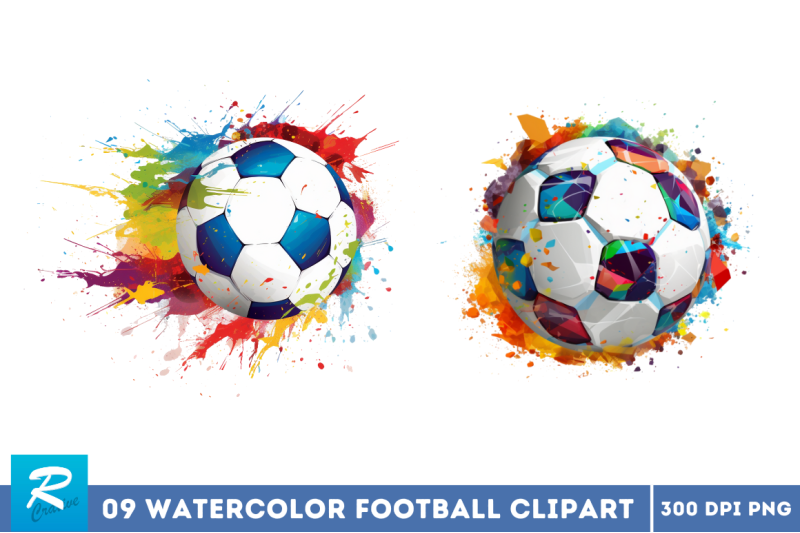 watercolor-football-clipart-bundle
