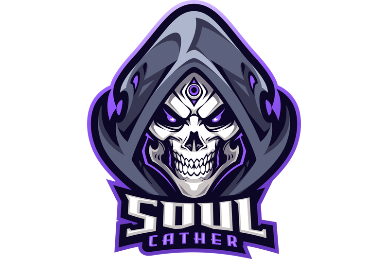 soul-cather-esport-mascot-logo-design