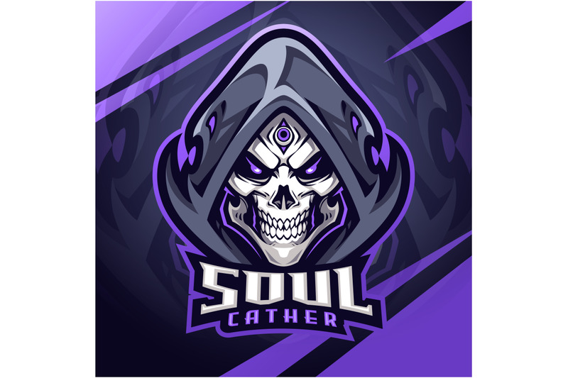 soul-cather-esport-mascot-logo-design