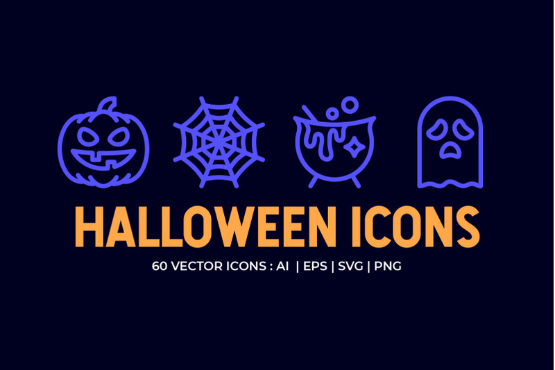 halloween-line-icons