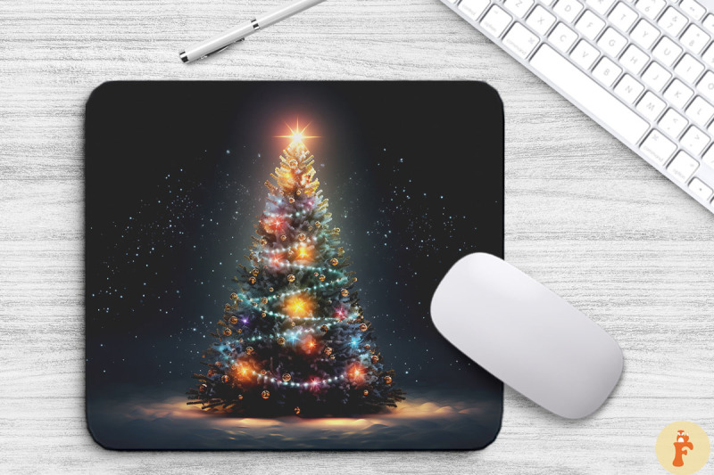 sparkling-christmas-tree-mouse-pad