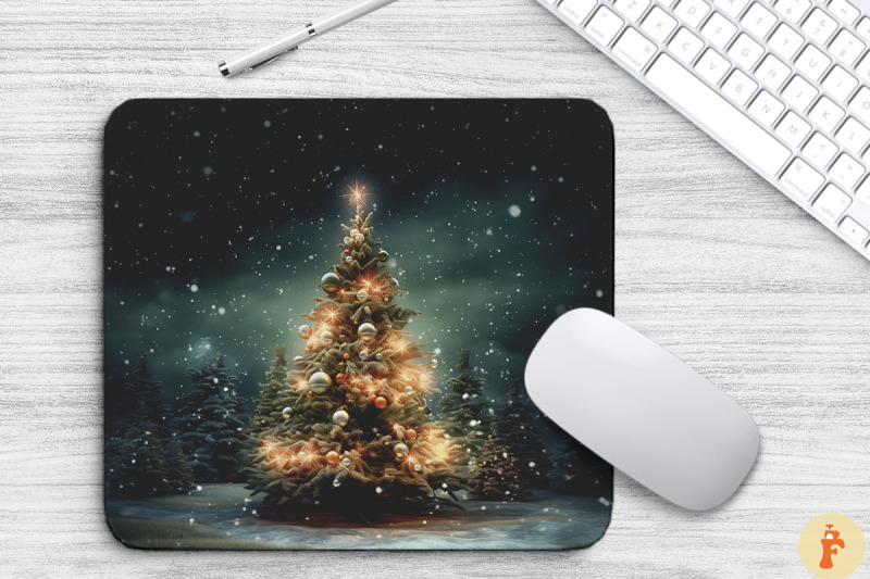 sparkling-christmas-tree-mouse-pad