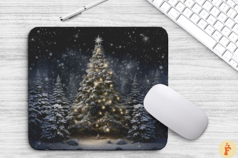 sparkling-christmas-tree-mouse-pad