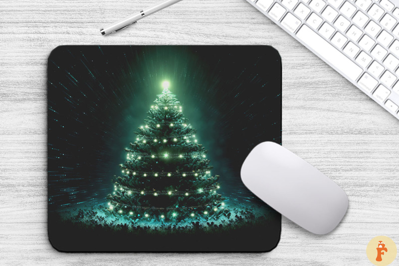 sparkling-christmas-tree-mouse-pad