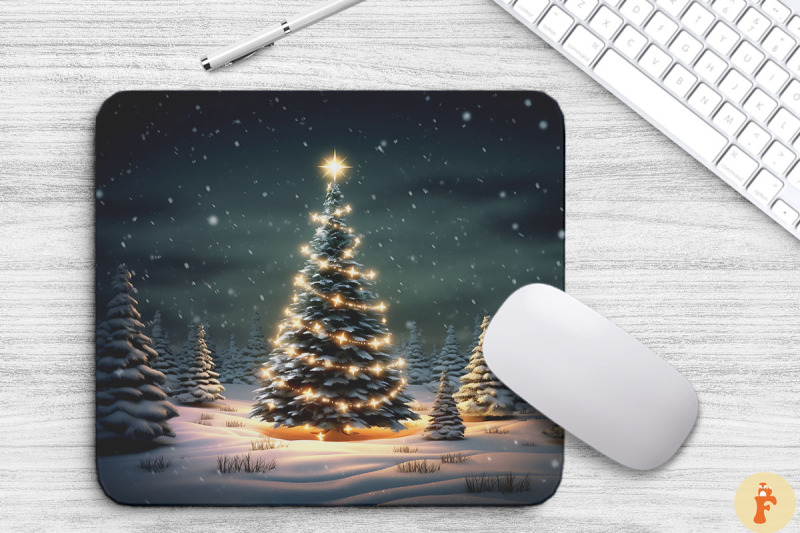 sparkling-christmas-tree-mouse-pad