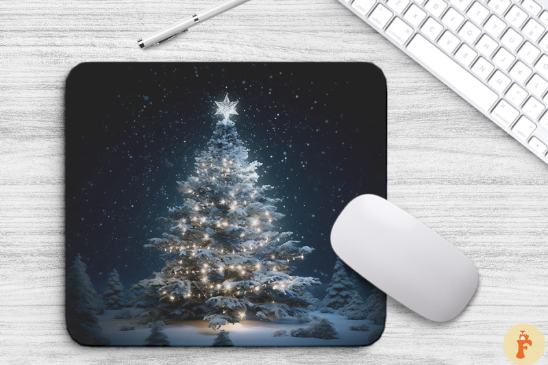 sparkling-christmas-tree-mouse-pad